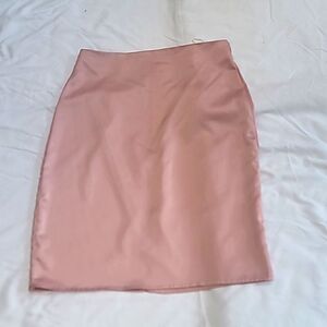 Women's Satin Pencil Skirt